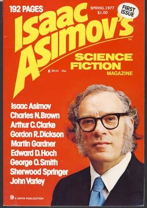 Isaac Asimov's Science Fiction Magazine Spring 1977 1st Issue Vol 1 No 1 Clarke - BigGreenBear.com Magazine 22.99 USD Big Green Bear