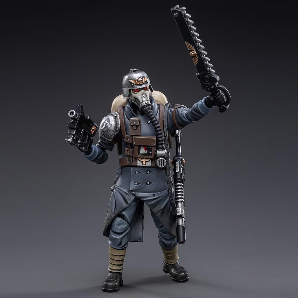 Action Figure 1/18 Warhammer 40,000 Astra Militarum Death Korps of Krieg Veteran Squad Sergeant
