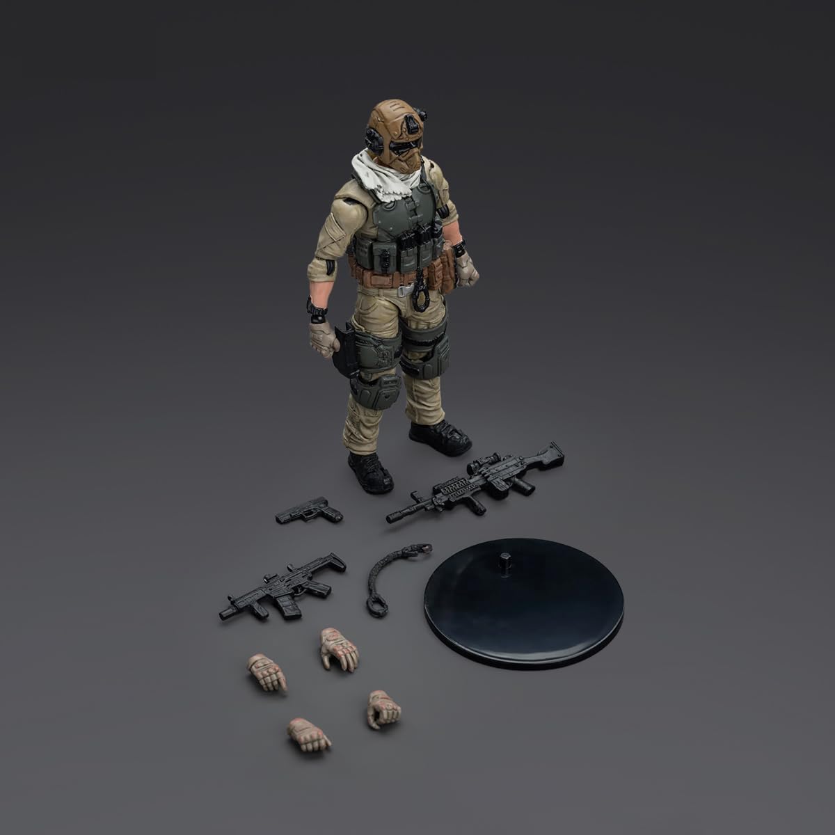 1/18 Action Figures U.S.Army Delta Assault Squad Machine Gunner - BigGreenBear.com Action Figure 22.35