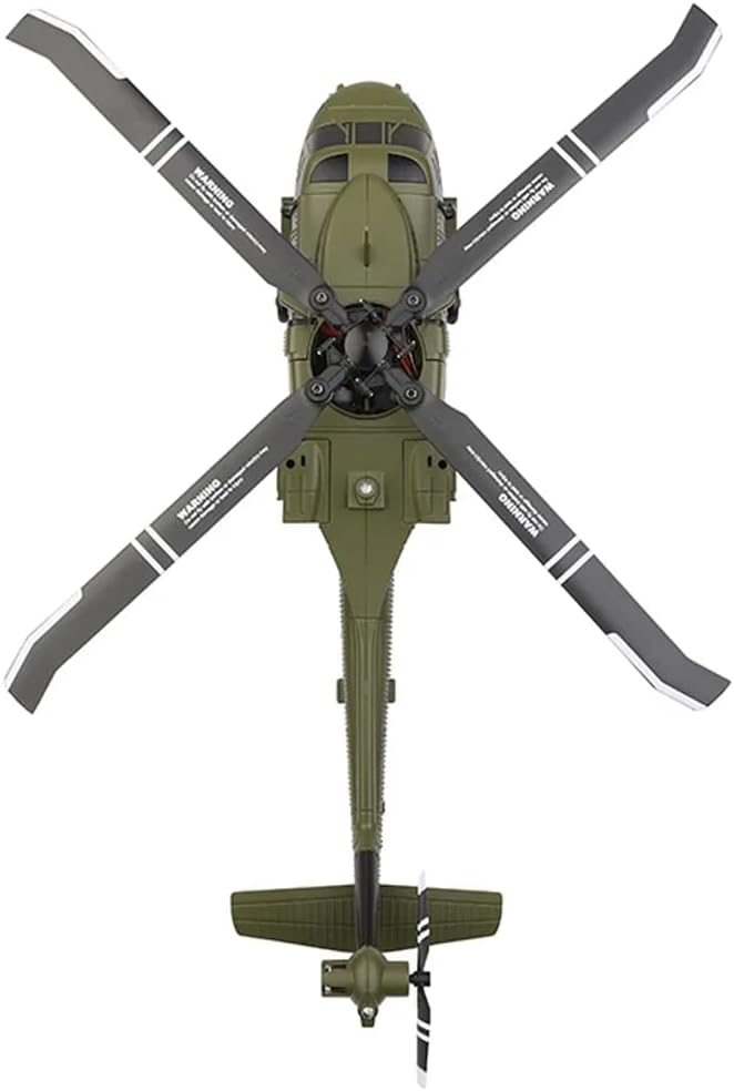 WL K170 Black Hawkk UH-60L RC Helicopter, 2.4GHz 4CH RC Military Aileronless Helicopter