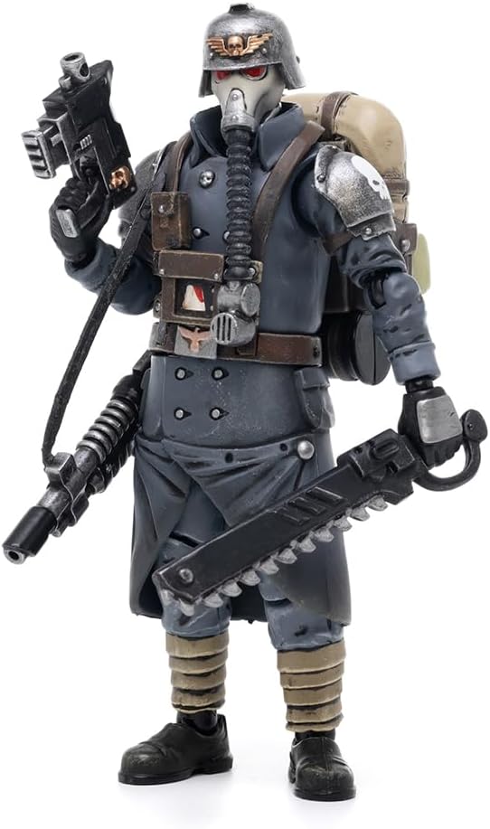 Action Figure 1/18 Warhammer 40,000 Astra Militarum Death Korps of Krieg Veteran Squad Sergeant