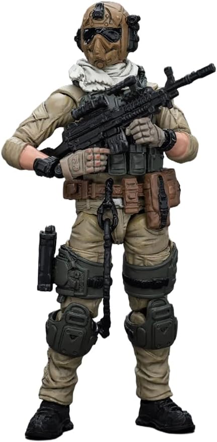 1/18 Action Figures U.S.Army Delta Assault Squad Machine Gunner - BigGreenBear.com Action Figure 22.35
