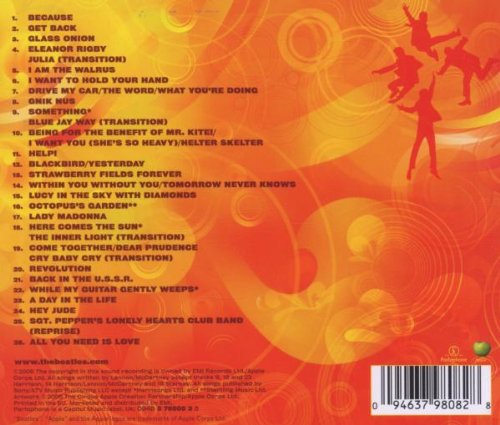 Love Compilation The Beatles: Audio CD - BigGreenBear.com CDs 14.99 USD Big Green Bear