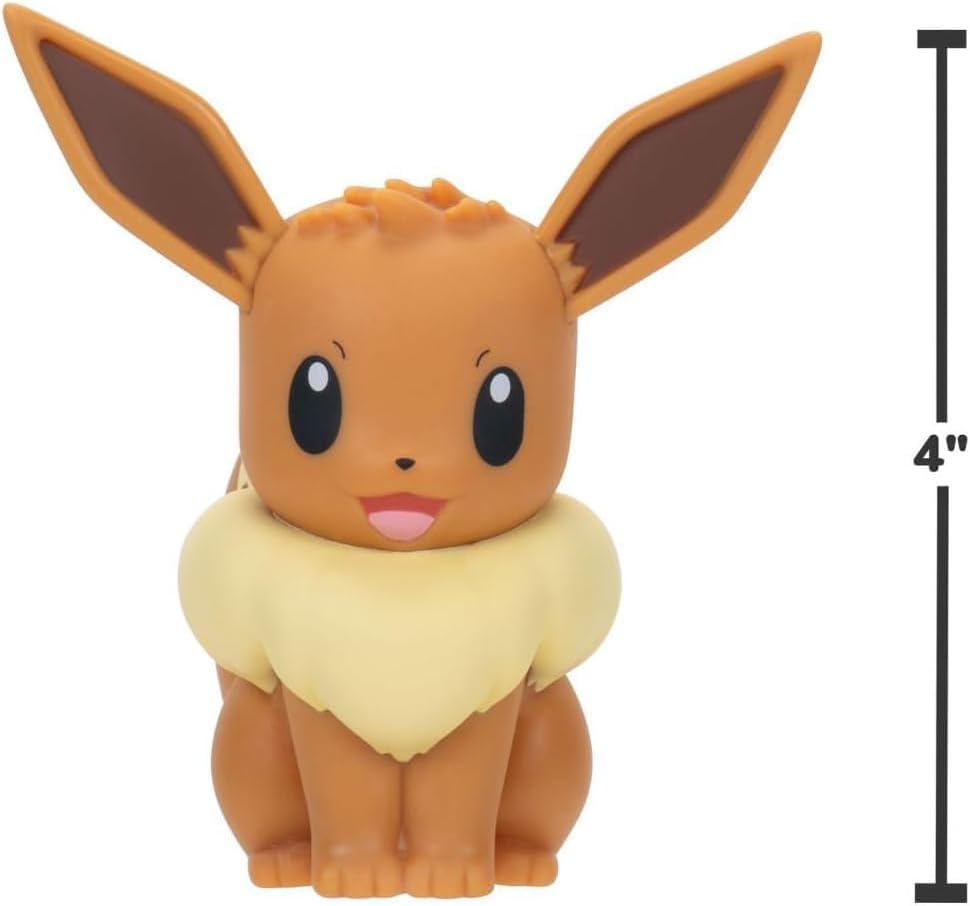 Pokemon Eevee Select Vinyl Figure - 4-Inch Figure Made from Vinyl