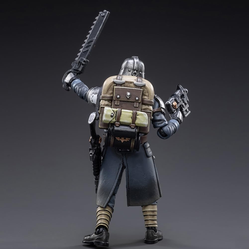 Action Figure 1/18 Warhammer 40,000 Astra Militarum Death Korps of Krieg Veteran Squad Sergeant