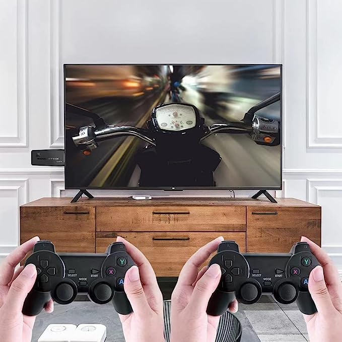 64Gb Wireless Retro Stick Game Console, 4k, HDMI, Built in 10000+ Games - BigGreenBear.com Video GAMES 39.89 USD Big Green Bear