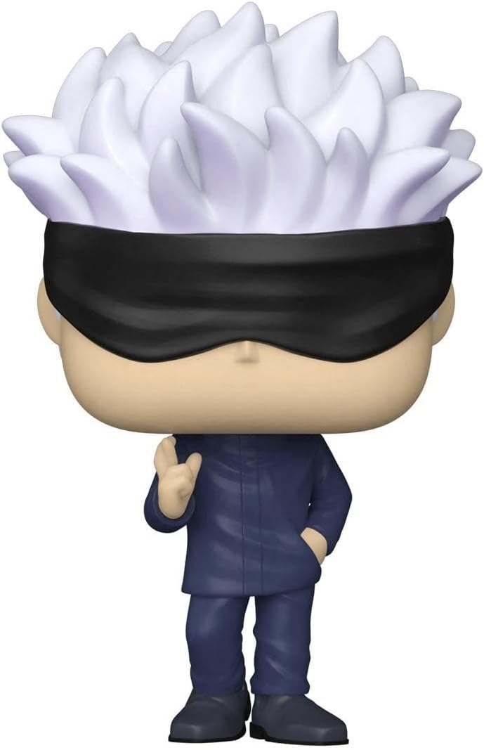 Funko Pop! Jujutsu Kaisen Satoru Gojo #1114 And Pop Protector -  BigGreenBear.com FUNKO POP 15.90 USD Big Green Bear