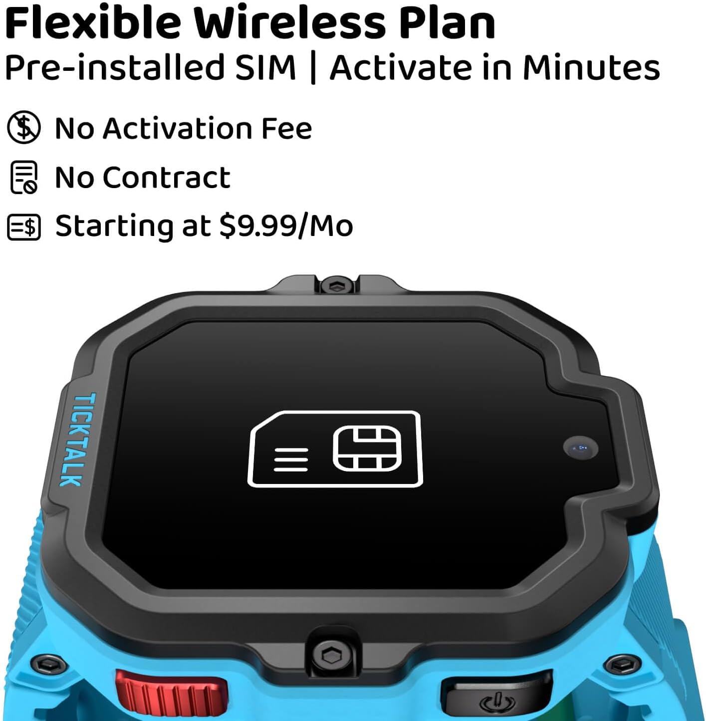TickTalk5 - Kids Smart Watch with GPS Tracker, Video Calling, SOS, & Parental Controls - BigGreenBear.com SMART WATCH 149.00
