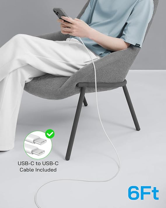i Phone 16 15 Charger Fast Charging-20W USB C Power Brick with 6Ft (3 Pack) - BigGreenBear.com cell phone 24.50 USD Big Green Bear