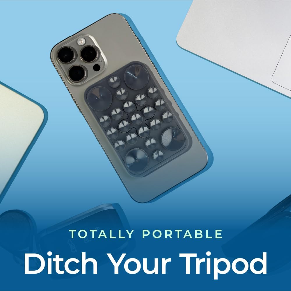 The Clingy Thingy | Magnetic iPhone Suction Mount/Grip/Holder - BigGreenBear.com cell phone 19.99 USD Big Green Bear