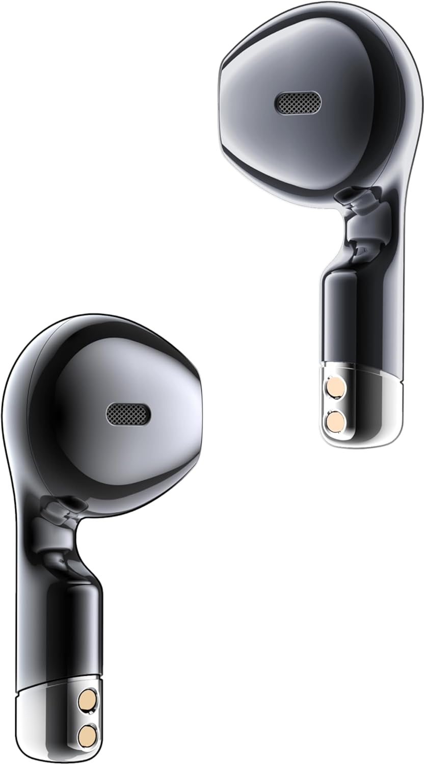 Smartwatch with Headphones, Wireless 2-in-1 Mobile Bracelet Compatible with Android and iOS D8 (Black Plating) - BigGreenBear.com SMART WATCH 39.99