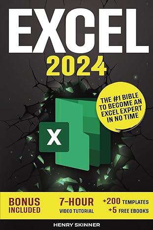 Excel 2024: The Absolute Beginner's Guide to Maximizing Your Excel Experience -  BigGreenBear.com Book 16.97 USD Big Green Bear