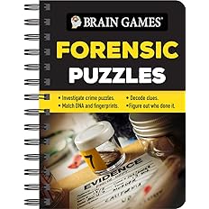 Brain Games - To Go - Forensic Puzzles: Investigate Crime Puzzles - Big Green Bear Book 8.98 USD Big Green Bear