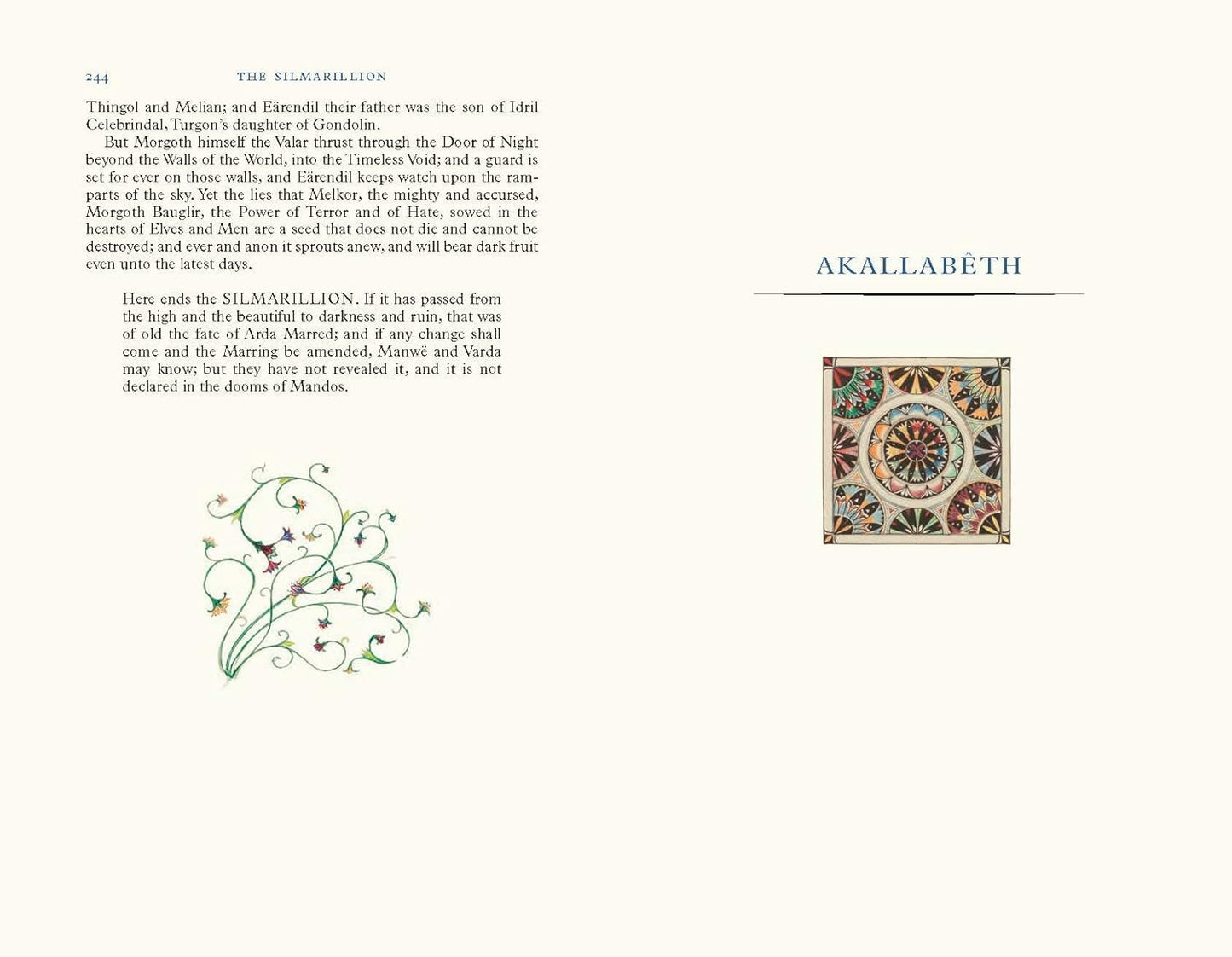 The Silmarillion: Illustrated by J.R.R. Tolkien (Tolkien Editions)