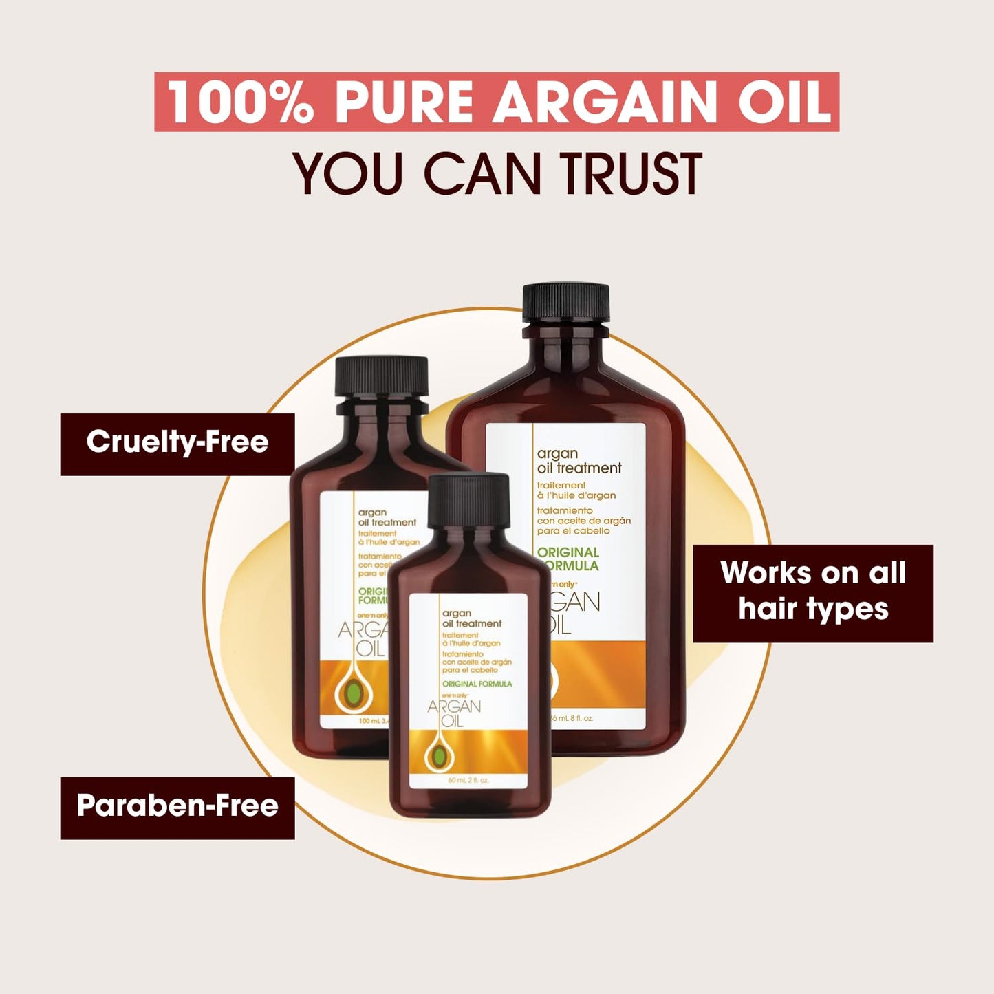 One n Only Argan Oil Hair Treatment -(3.4 oz) - BigGreenBear.com Beauty Products 12.99 USD Big Green Bear