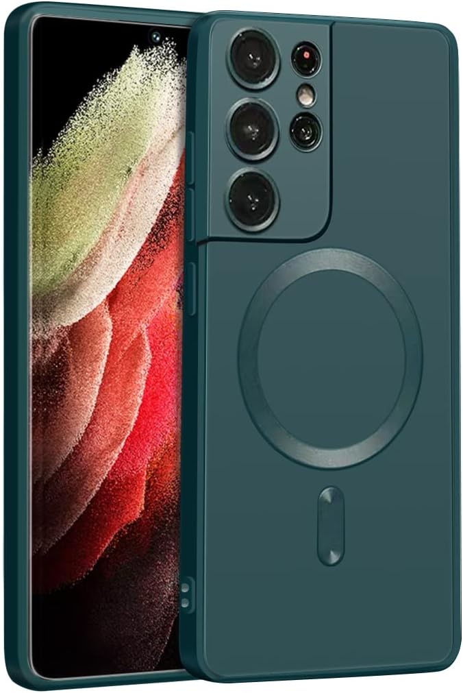 Case for Samsung Galaxy S21 Slim Case in 6.8 inch (Green) -  BigGreenBear.com cell phone 9.45 USD Big Green Bear