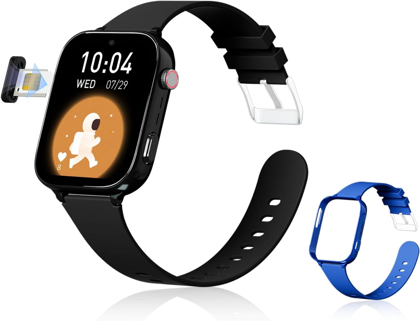 4G Kids Watch, Smart Watch GPS Tracker with SIM Card, Texting, Camera, Two-Way Calling.... - BigGreenBear.com SMART WATCH 79.95