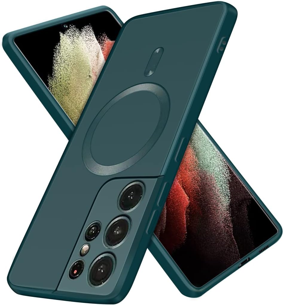 Case for Samsung Galaxy S21 Slim Case in 6.8 inch (Green) -  BigGreenBear.com cell phone 9.45 USD Big Green Bear