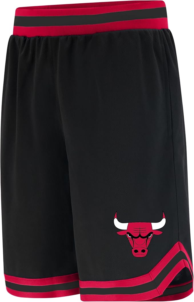 Chicago Bulls Men's NBA Official Soft Air Mesh Ultimate Basketball Shorts -  BigGreenBear.com clothing 39.99 USD Big Green Bear