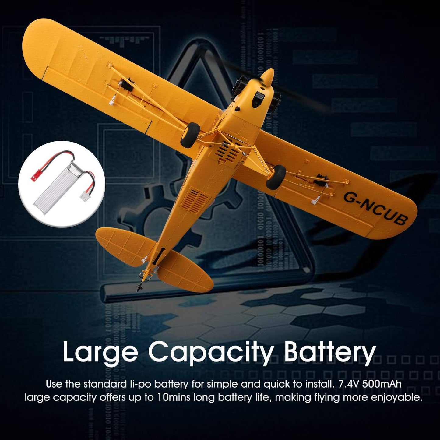 A160 XKS 2.4G RC Plane 650mm Wingspan Brushless Motor Remote Control