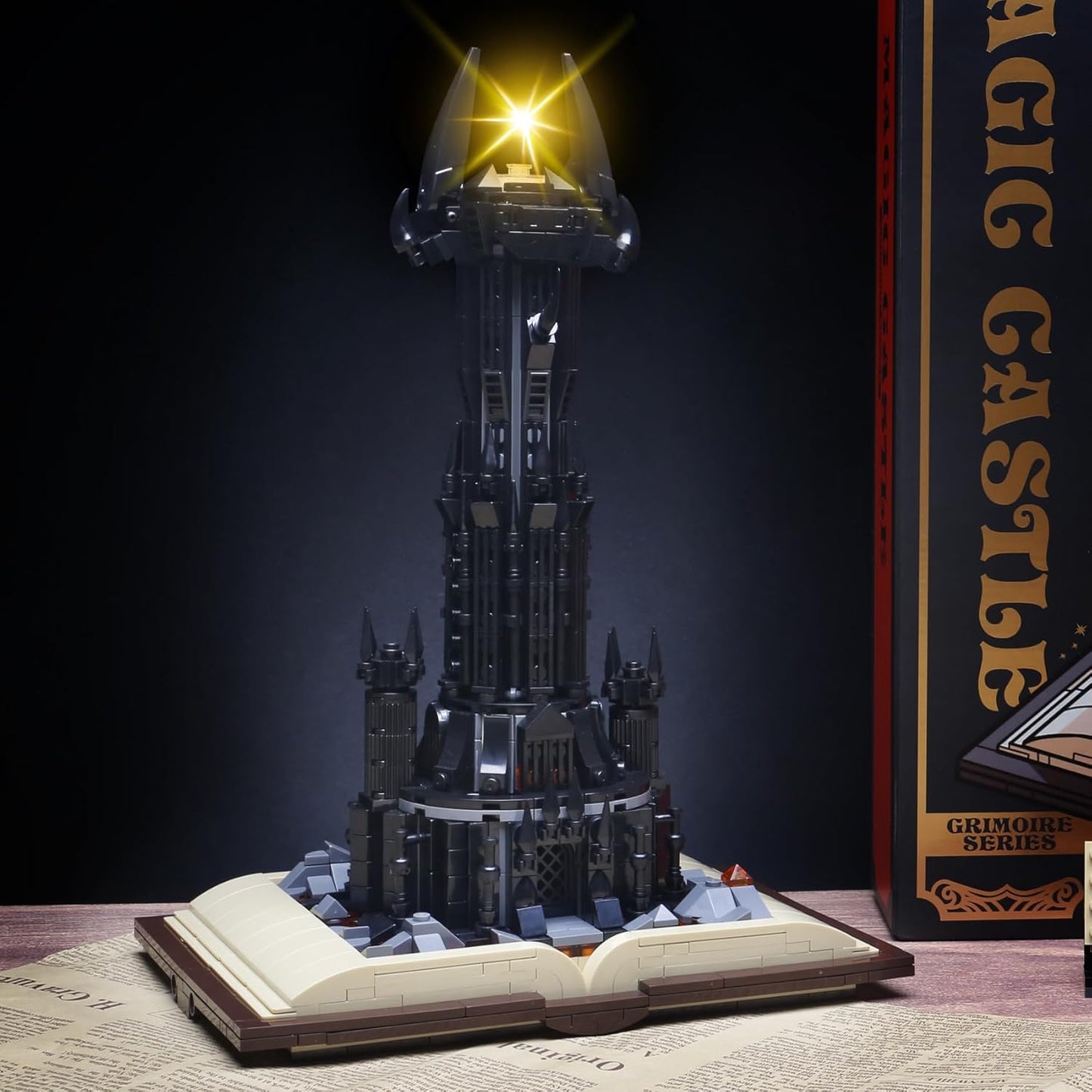 900+ PCS Lord of The Rings Dark Tower Magic Book Castle Building Blocks - BigGreenBear.com Building Toys 39.99 USD Big Green Bear