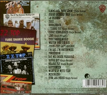 The Very Baddest of ZZ Top ZZ: Audio CD