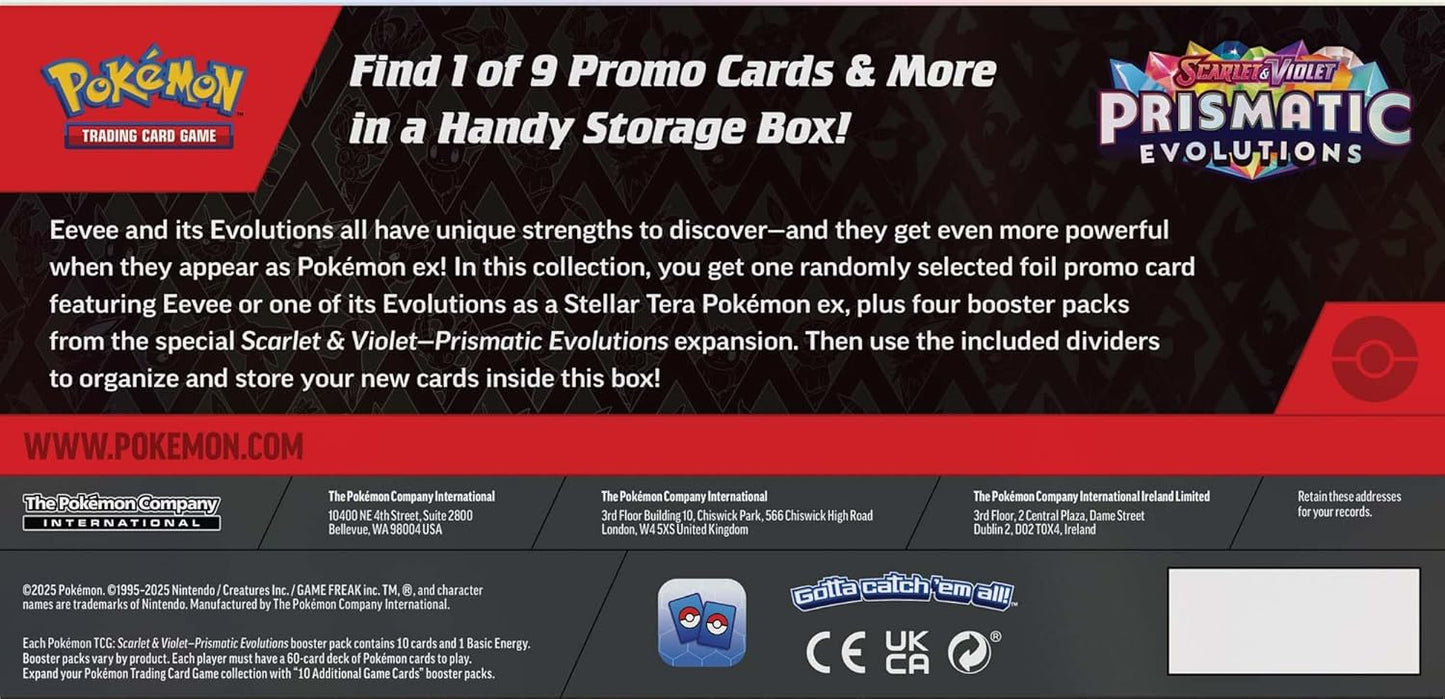 Pokemon TCG Scarlet & Violet Prismatic Evolutions Surprise Box Sealed - BigGreenBear.com Pokemon card 89.99 USD Big Green Bear