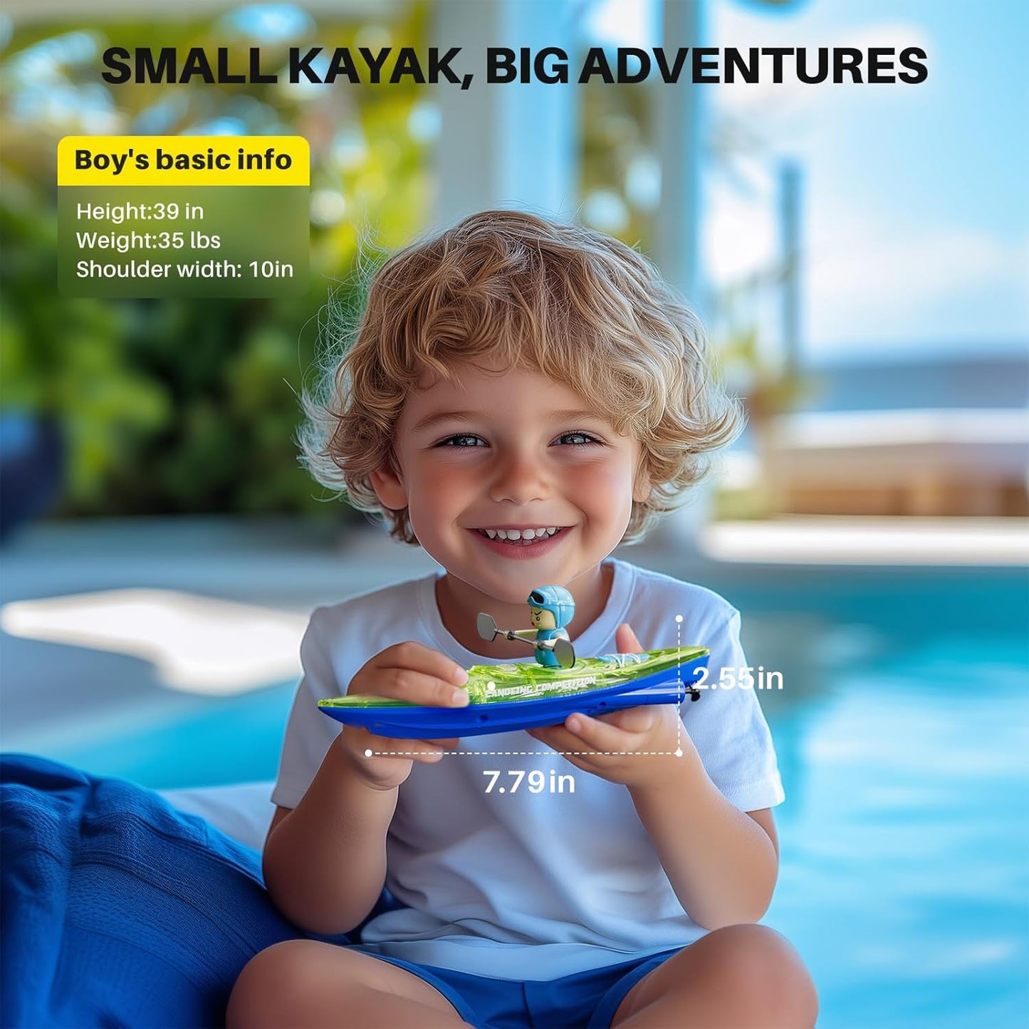 RC Boats 2 Pack, Remote Control Kayaks with 3 Magnetic Balls - BigGreenBear.com rc boats 49.89 USD Big Green Bear