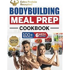 Bodybuilding Meal Prep Cookbook: 100+ High-Protein Recipes Book -  BigGreenBear.com Book 15.98 USD Big Green Bear