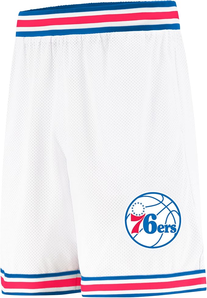 Men's Active Knit 8" Showtime Basketball Training Shorts Philadelphia 76ers - BigGreenBear.com clothing 29.99 USD Big Green Bear