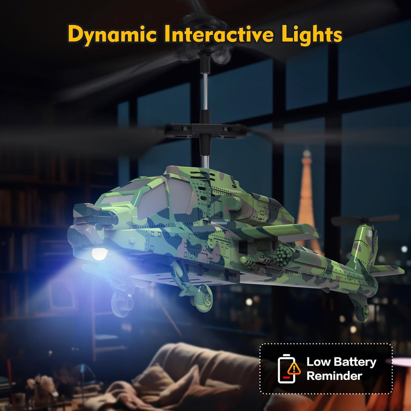 RC Helicopter, Remote Control Helicopter 40+ Min Flight Time