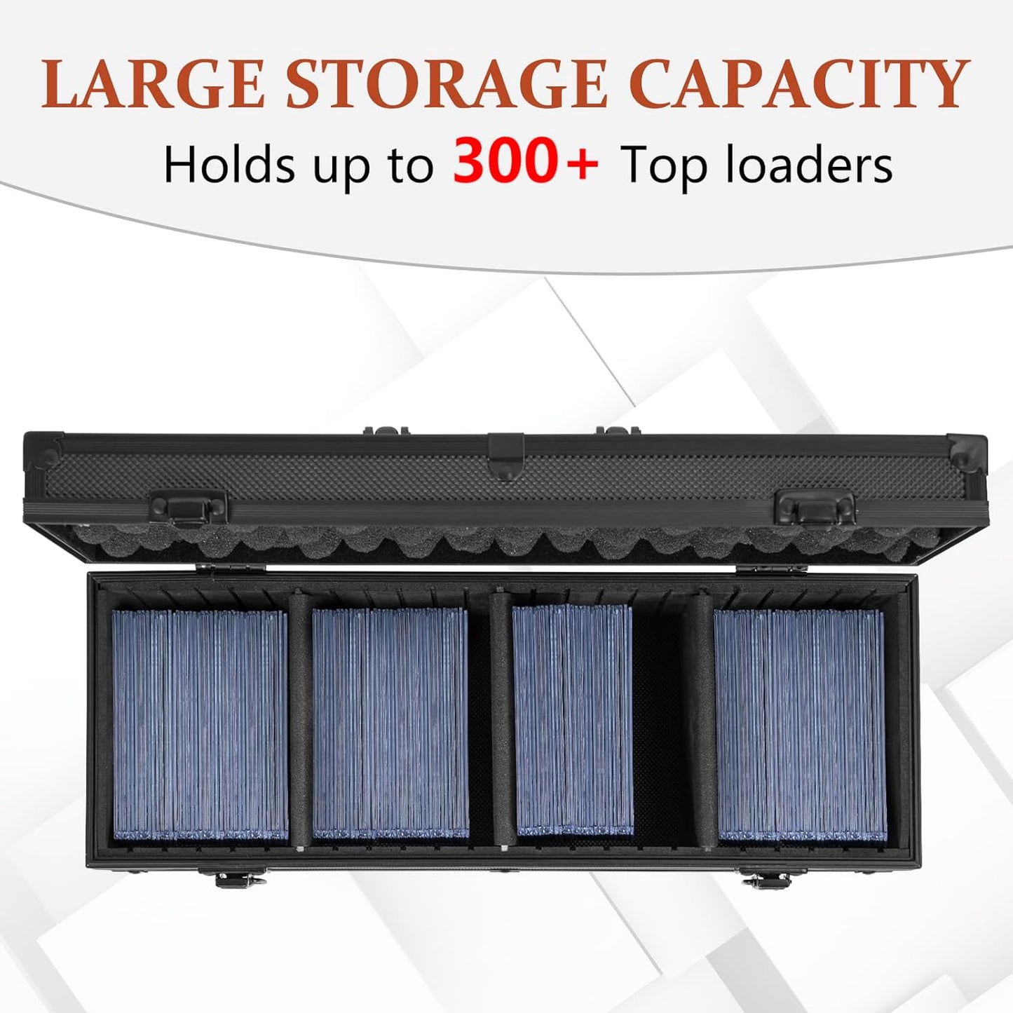 Storage Box Holds 300+ Toploaders, Magnetic Card Holders - BigGreenBear.com Baseball cards 36.32 USD Big Green Bear