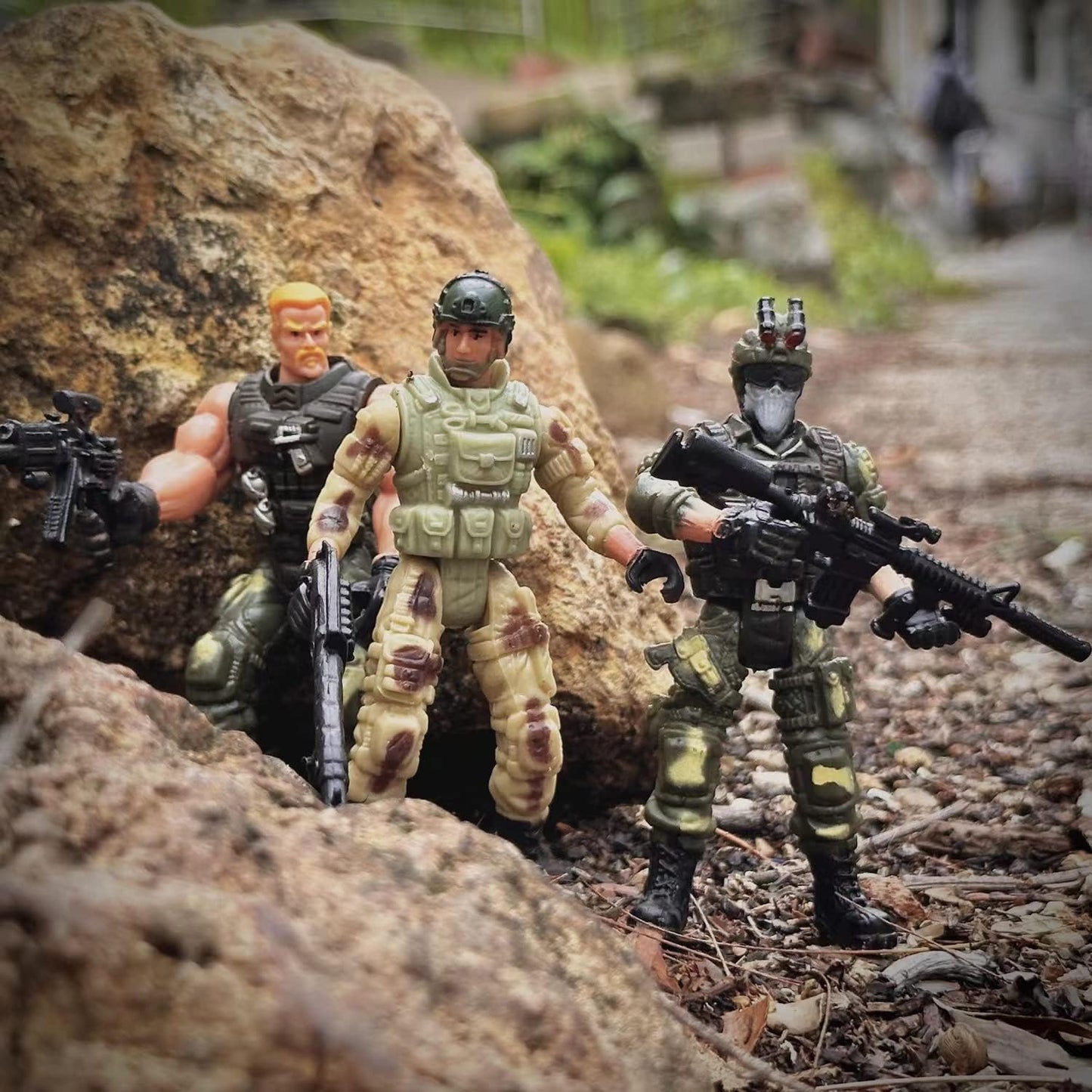 Army Men Soldiers Toys for Boys Age 4-7,Army Men Action Figures with Weapons - BigGreenBear.com Action Figure 16.55 USD Big Green Bear