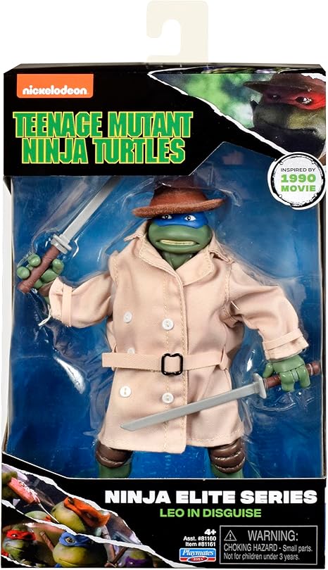 Teenage Mutant Ninja Turtles Ninja Elite 6" Leonardo in Disguise Figure