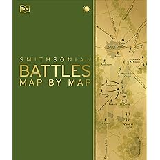 Battles Map by Map (DK History Map by Map) Hardcover