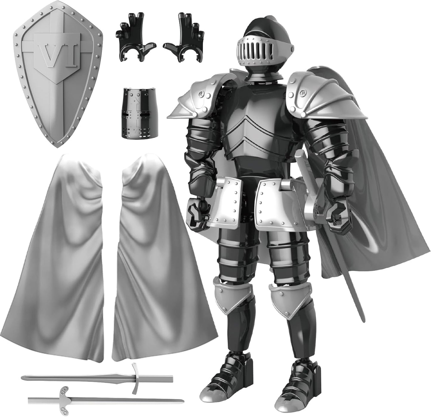 Knight Action Figures, Medieval Action Figures - BigGreenBear.com Action Figure 14.99 USD Big Green Bear