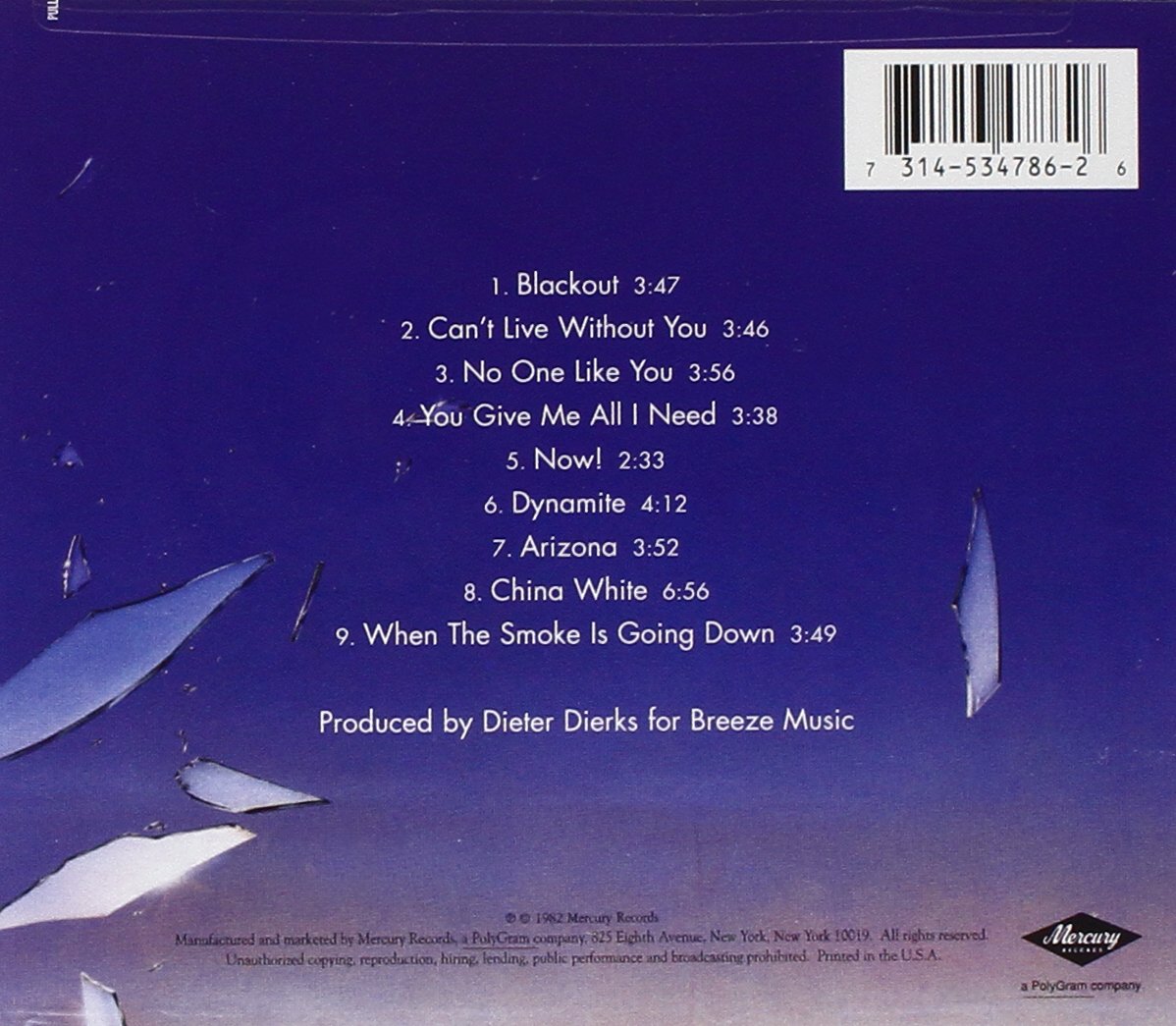 Scorpions Blackout Remastered (CD) - BigGreenBear.com CDs 14.98