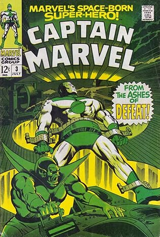 Captain Marvel Vol.1 No.3, 1968 -  BigGreenBear.com Comic 64.50 USD Big Green Bear