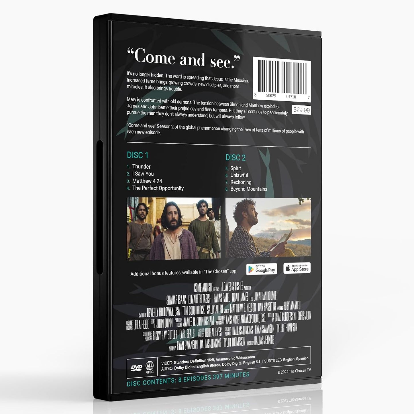 The Chosen: Season 2 - DVD - BigGreenBear.com DVD 13.99 USD Big Green Bear