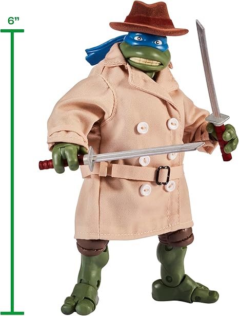 Teenage Mutant Ninja Turtles Ninja Elite 6" Leonardo in Disguise Figure
