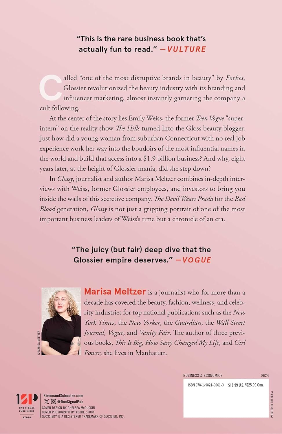 Glossy: Ambition, Beauty, and the Inside Story of Emily Weiss's Glossier