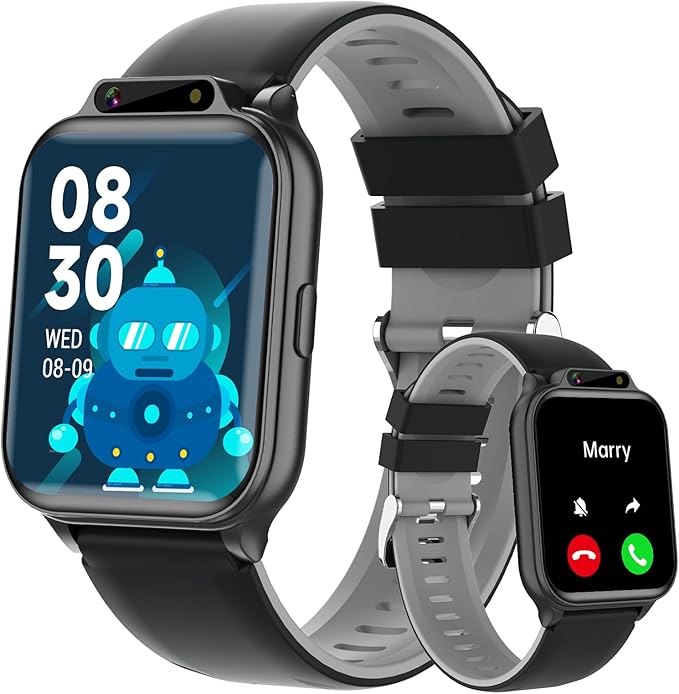 Smart Watch for Kids, 1.85" Fitness Tracker with Heart Rate, Sleep Monitor, IP68 Waterproof - BigGreenBear.com SMART WATCH 32.99