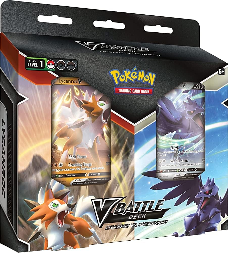Pokemon TCG: V Battle Deck: Lycanroc vs. Corviknight - BigGreenBear.com Pokemon card 18.23 USD Big Green Bear