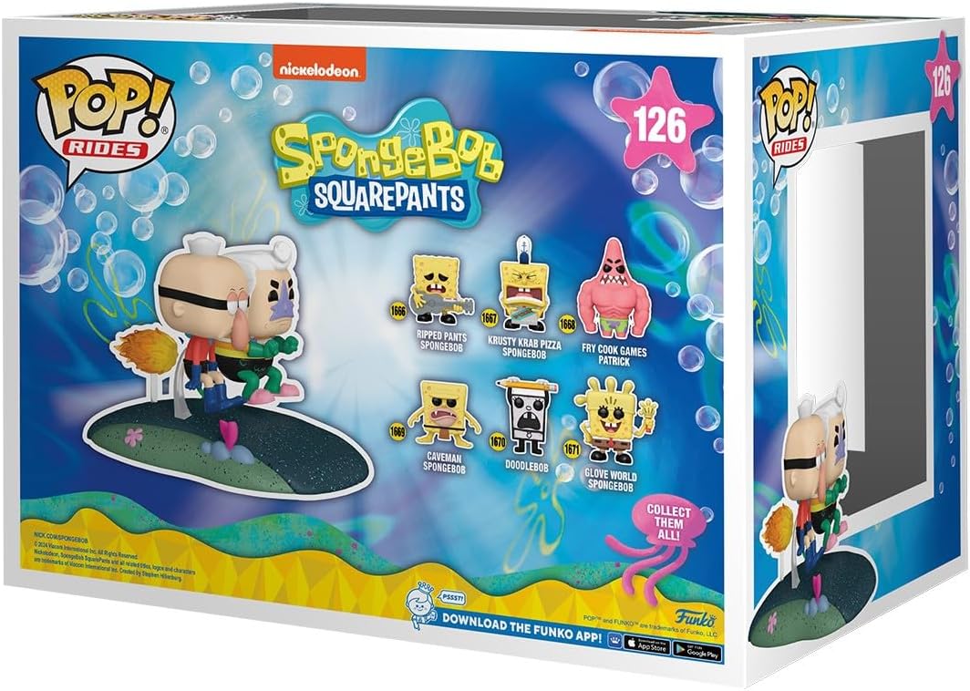 Funko POP Rides Deluxe: Spongebob Squarepants #126 -  BigGreenBear.com FUNKO POP 24.50 USD Big Green Bear