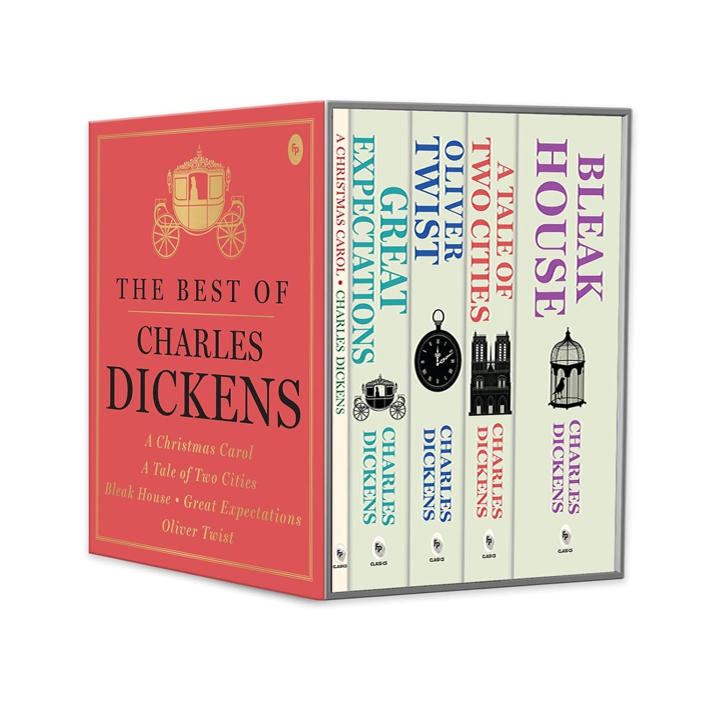 The Best of Charles Dickens (Boxed Set) Paperback