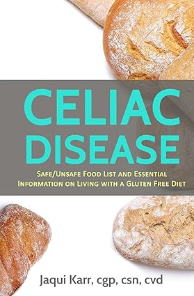 Celiac Disease: Safe/Unsafe Food List and Essential Information On Living With A Gluten Free Diet -  BigGreenBear.com Book 13.99 USD Big Green Bear