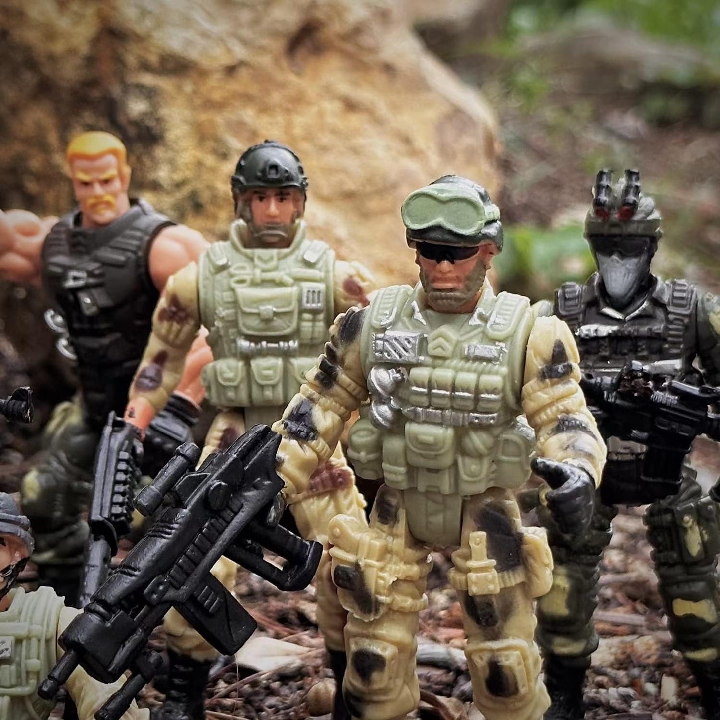Army Men Soldiers Toys for Boys Age 4-7,Army Men Action Figures with Weapons - BigGreenBear.com Action Figure 16.55 USD Big Green Bear