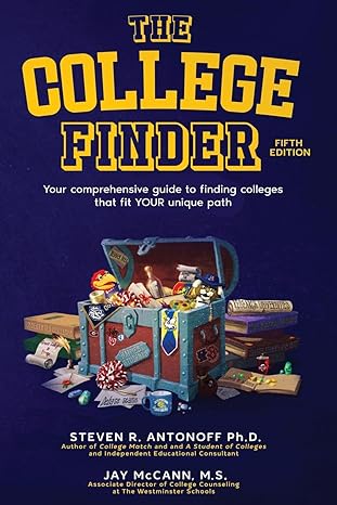 The College Finder: Your comprehensive guide to finding colleges that fit YOUR unique path: Paperback - BigGreenBear.com Book 39.99 USD Big Green Bear