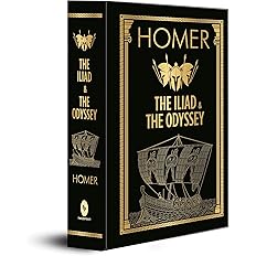 The Iliad & the Odyssey (Deluxe Hardbound Edition) Hardcover 2018 by Homer - BigGreenBear.com Book 22.99 USD Big Green Bear