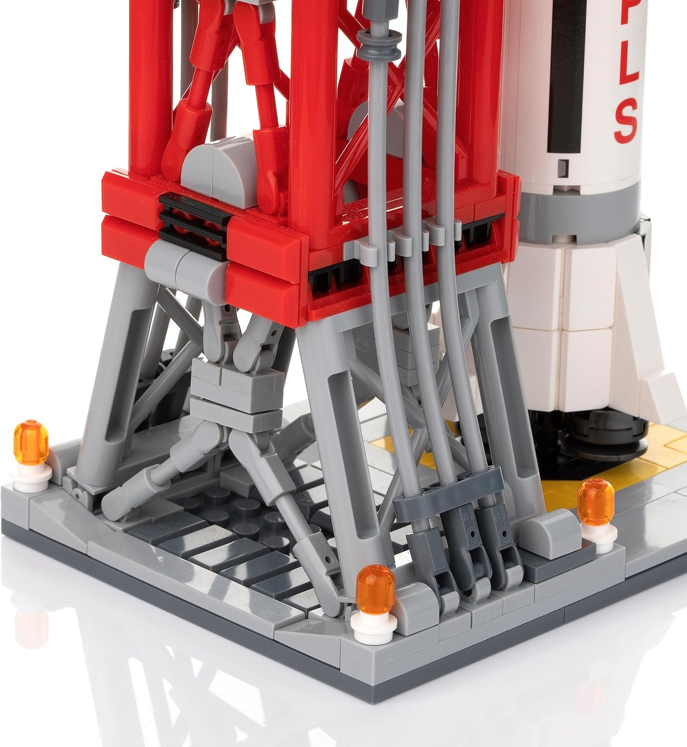 Rocket Launch Building Block Set (457 Pieces) Space Series - BigGreenBear.com Building Toys 34.86 USD Big Green Bear
